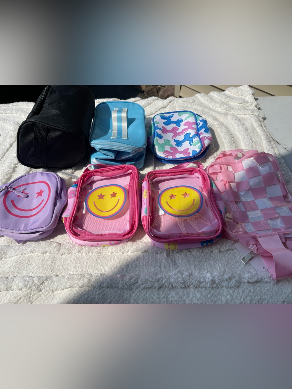 Girls bags lot of 7